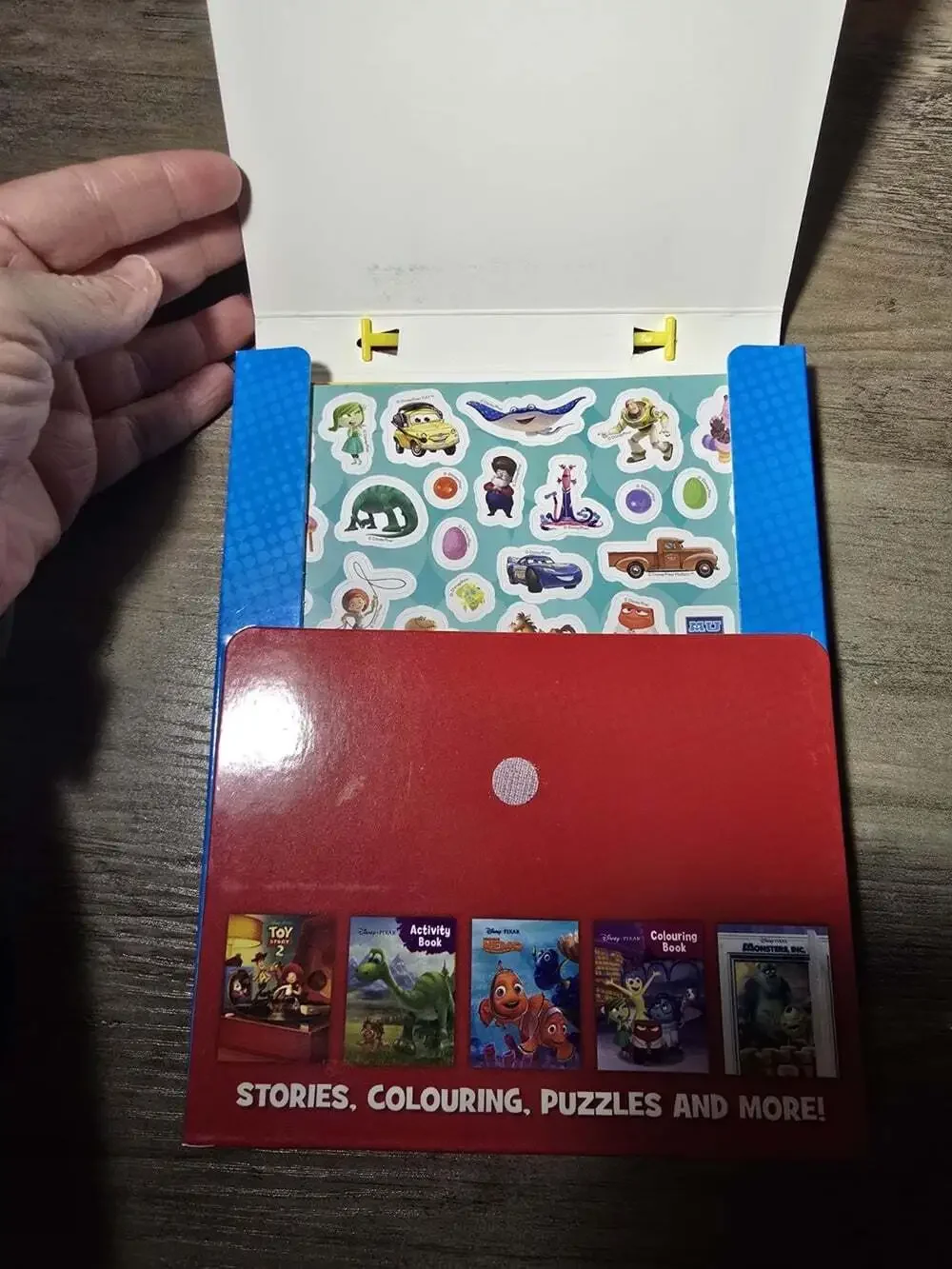 Disney Pixar Cars,Toy Story Ultimate Carry Pack Activity Book Box Set & Stickers